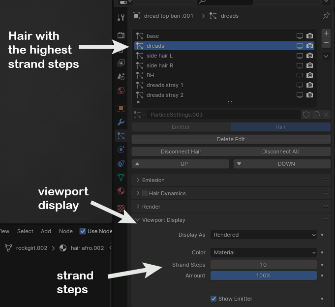 Hair Particles (Optimizations) Hair particles (optimizations)