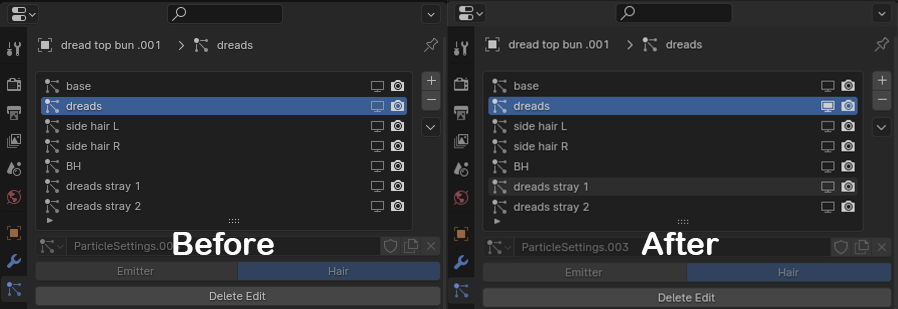 Hair Particles (Optimizations) Hair particles (optimizations)
