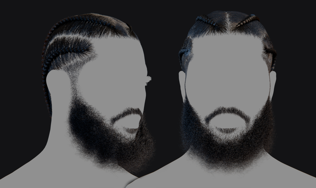 Nipsey Hussle'S Braids: A Symbol Of His Legacy Pixelhair ready-made 3d hairstyle of nipsey hussle braids in blender