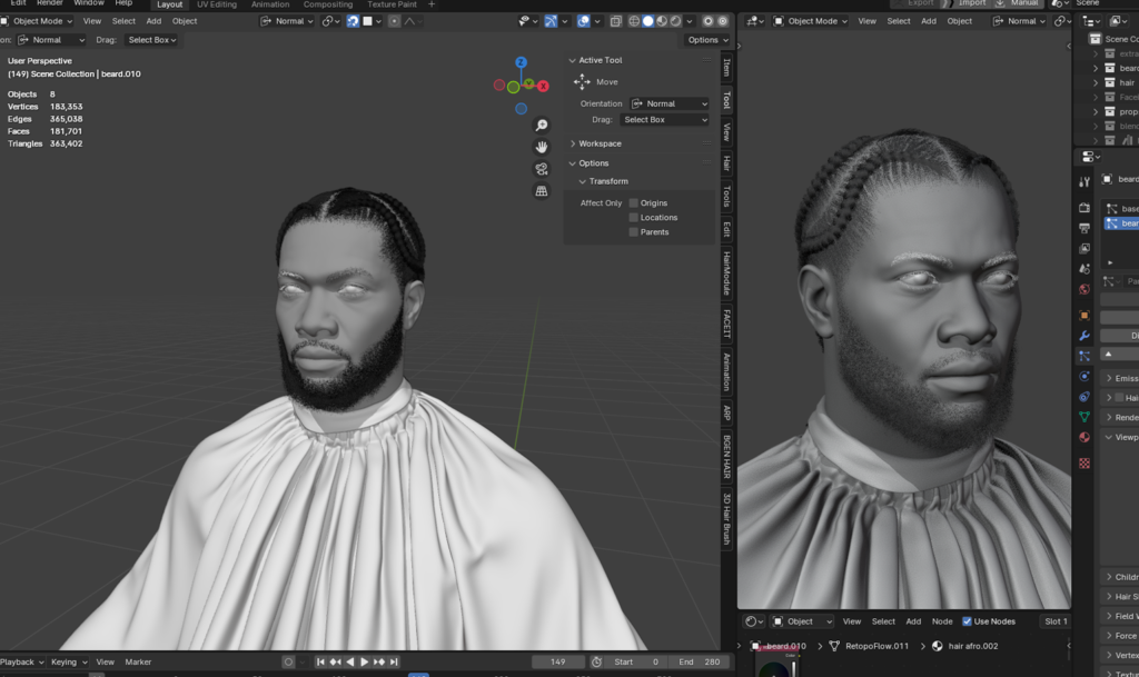 Discover The Allure Of Chrome Heart Braids Pixelhair ready-made chrome heart cross braids 3d hairstyle in blender using hair particle system