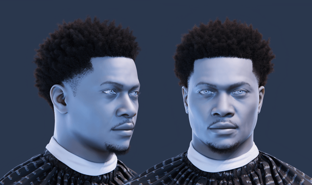 The Best Way To Render Hair Without Excessive Noise Pixelhair pre-made nardo wick afro fade taper in blender using blender hair particle system