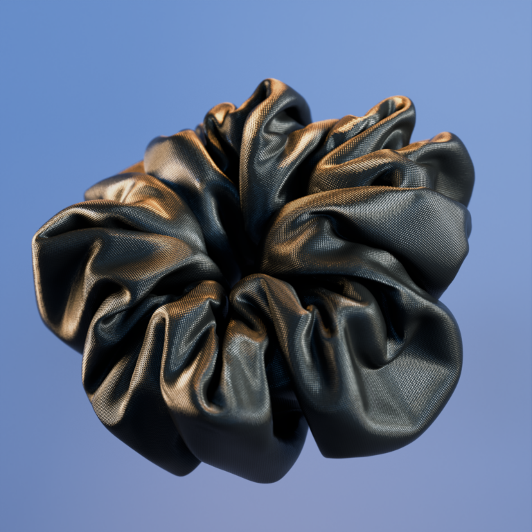 Scrunchie 3D model for blender, Unreal Engine, Maya, 3ds Max, Cinema 4D, Houdini, Unity