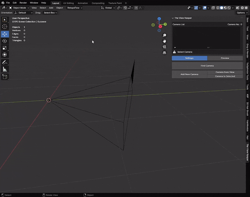 A Beginner’s Guide To The View Keeper Add-On For Blender Blender add camera install blender addon- the view keeper. Store multiple camera angles in blender