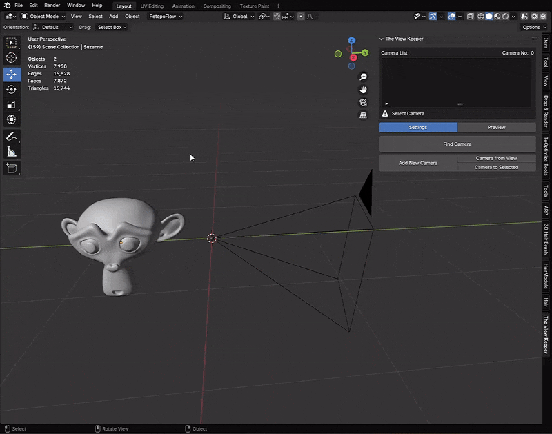 Camera List Table Blender add camera install blender addon- the view keeper. Store multiple camera angles in blender