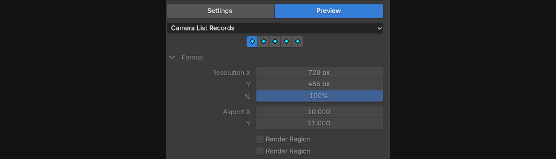 Camera List Records Blender previes view record list view table blender addon- the view keeper. Store multiple camera angles in blender