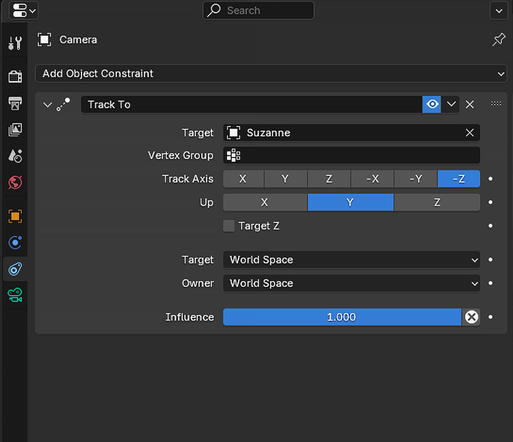 How Do I Track An Object With A Camera In Blender? The view keeper blender camera addon track to object constraint