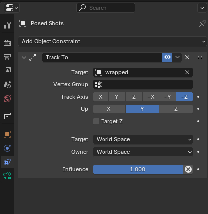 The view keeper blender tract to constraint how do i set up a tracking shot with a camera in blender?