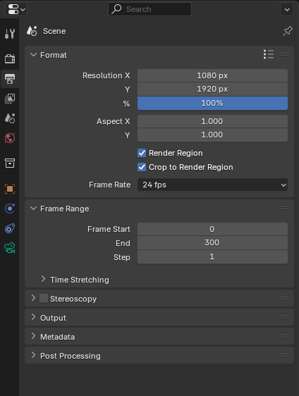 How Do I Change The Camera Aspect Ratio In Blender? The view keeper blender static shot vs tracking shot how do i set up a tracking shot with a camera in blender? Aspect ratio setting