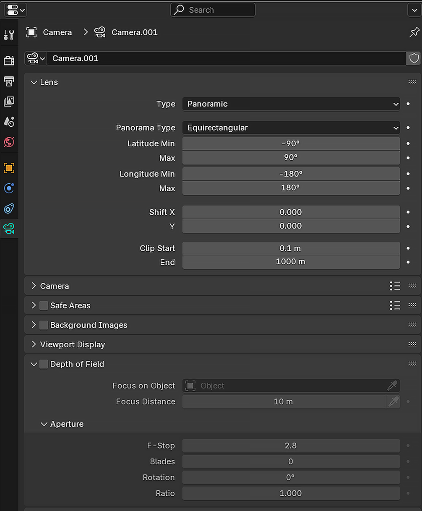 Can You Render A 360-Degree View Using Blender Cameras? The view keeper 360-degree view blender camera