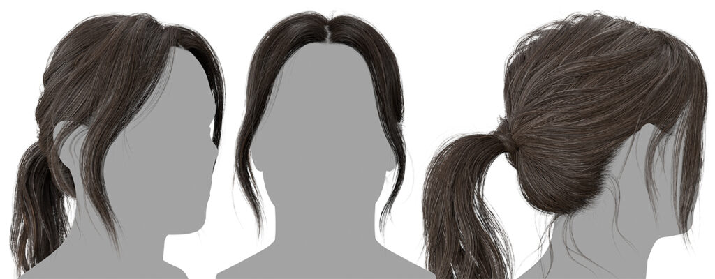The Most Efficient Way To Create 3D Ponytails In Blender Yelzkizi the most efficient way to create 3d ponytails in blender