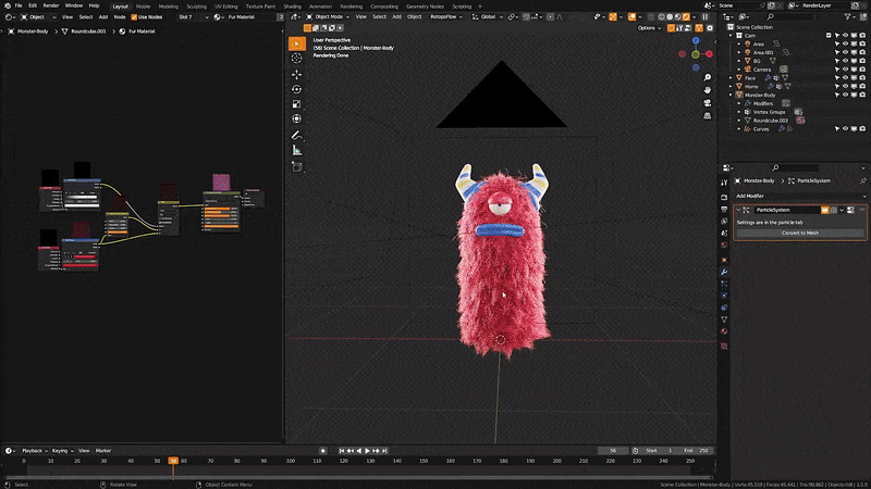yelzkizi How to Convert Hair Curves and Geometry Nodes to Mesh in Blender: A Complete Workflow Guide
