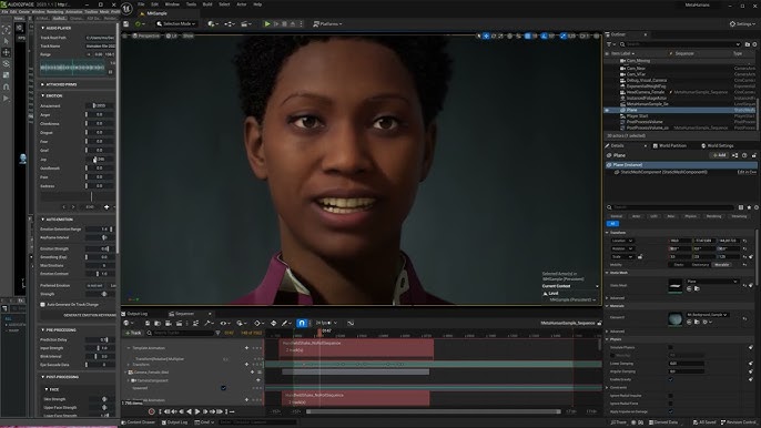 Yelzkizi metahuman and nvidia omniverse audio2face pipeline: how to create real-time facial animation from audio for unreal engine 5