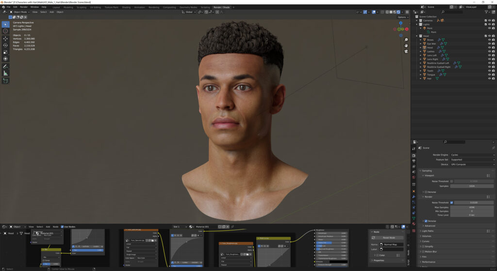 Yelzkizi top ways to make 3d characters: blender, facegen, metahuman, and cc3 compared