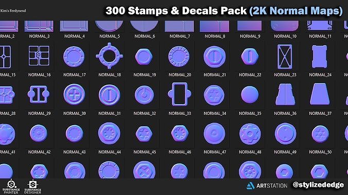 Yelzkizi how to use decals and stickers in substance painter: a complete guide for 3d artists