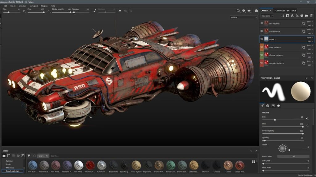 Yelzkizi substance painter vs mari: which 3d texturing tool is best for you?