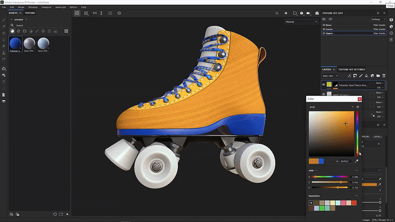 yelzkizi How to Create Professional Textures and Materials with Blender and Substance Painter