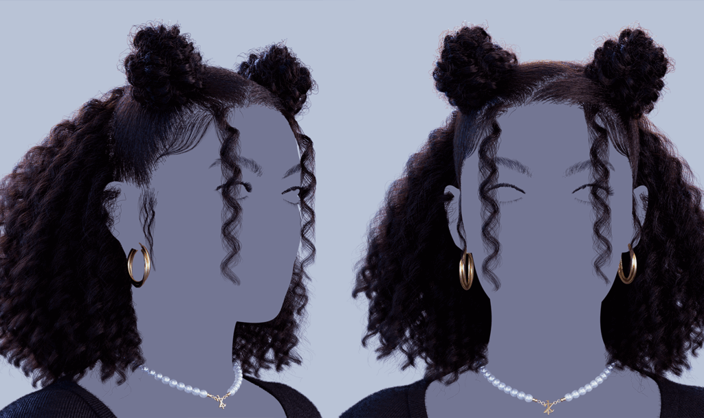 Why Hair Grooming Takes So Long And How To Speed It Up Yelzkizi pixelhair realistic female 3d character curly hair afro with bun pigtail 3d hair in blender using blender hair particle system