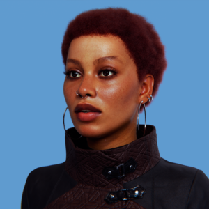 yelzkizi PixelHair Realistic female Realistic Short TWA Afro Groom 3d hair in Blender using Blender hair particle system