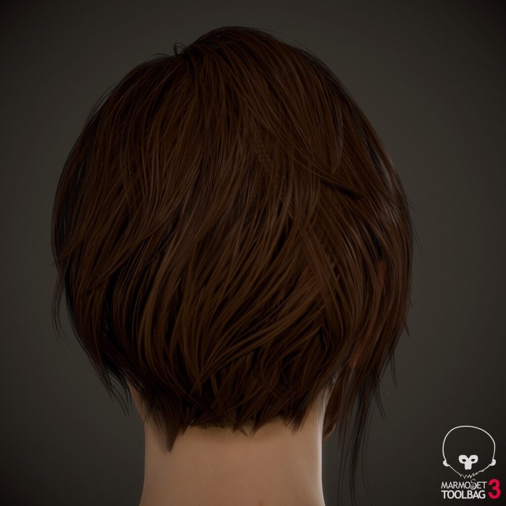 yelzkizi Hair Texturing in Substance Painter: How to Create Realistic and Stylized Hair Textures
