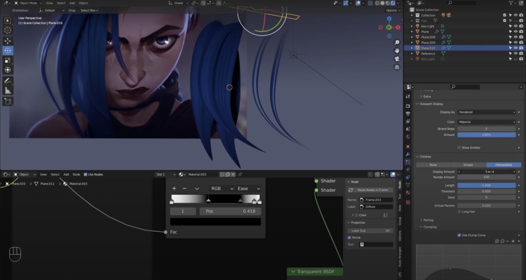 Yelzkizi Mastering the Arcane Art Style in Blender: A Comprehensive Workflow Guide to Replicating Arcane's Visual Aesthetics