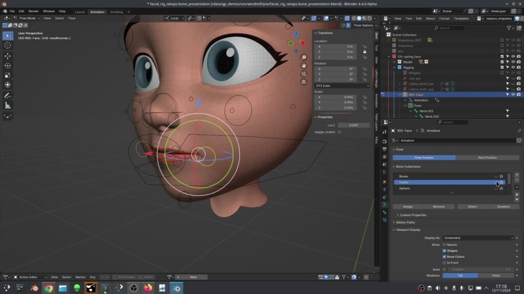 Yelzkizi facial rigging in blender: comprehensive guide for beginners to pros