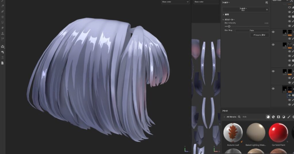 yelzkizi Hair Texturing in Substance Painter: How to Create Realistic and Stylized Hair Textures