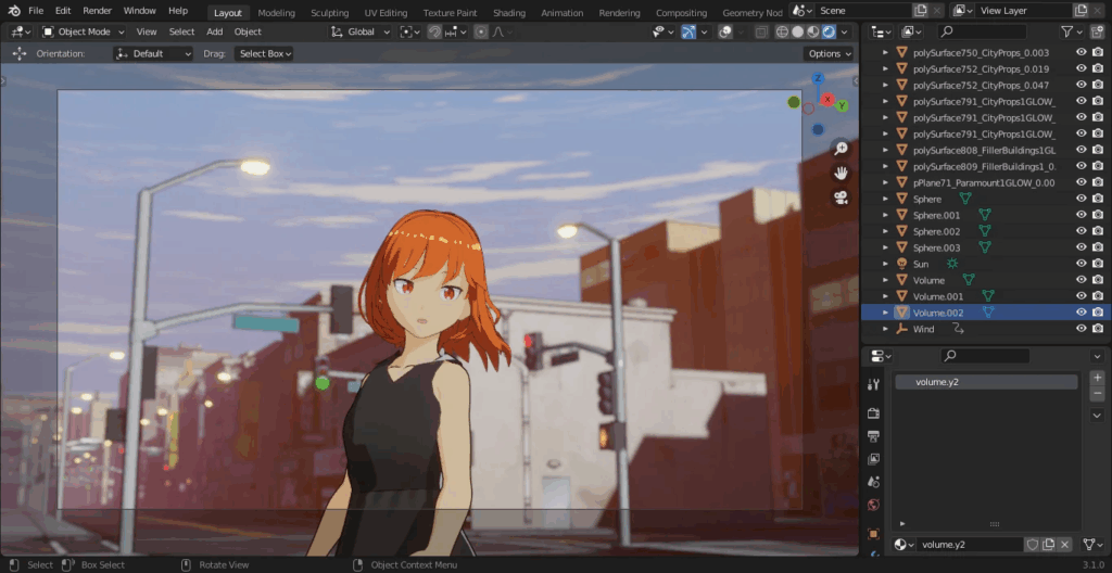 yelzkizi Animating 2D Illustrations in Blender: A Comprehensive Guide for Vocaloid and J-Pop Themed Characters