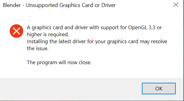 yelzkizi How to Fix Blender Unsupported Graphics Card or Driver Error: A Step-by-Step Guide