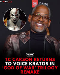 God of war trilogy remake announced: original kratos voice actor tc carson returns — fan & community reaction