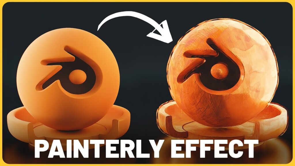 Yelzkizi achieving a painterly look in blender: techniques to make 3d animations appear hand-painted