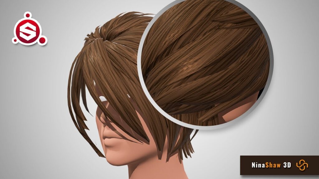 yelzkizi Hair Texturing in Substance Painter: How to Create Realistic and Stylized Hair Textures