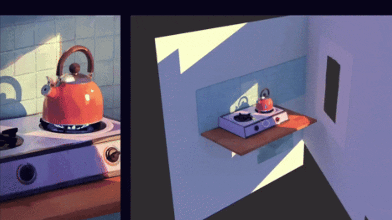 yelzkizi Achieving a Painterly Look in Blender: Techniques to Make 3D Animations Appear Hand-Painted