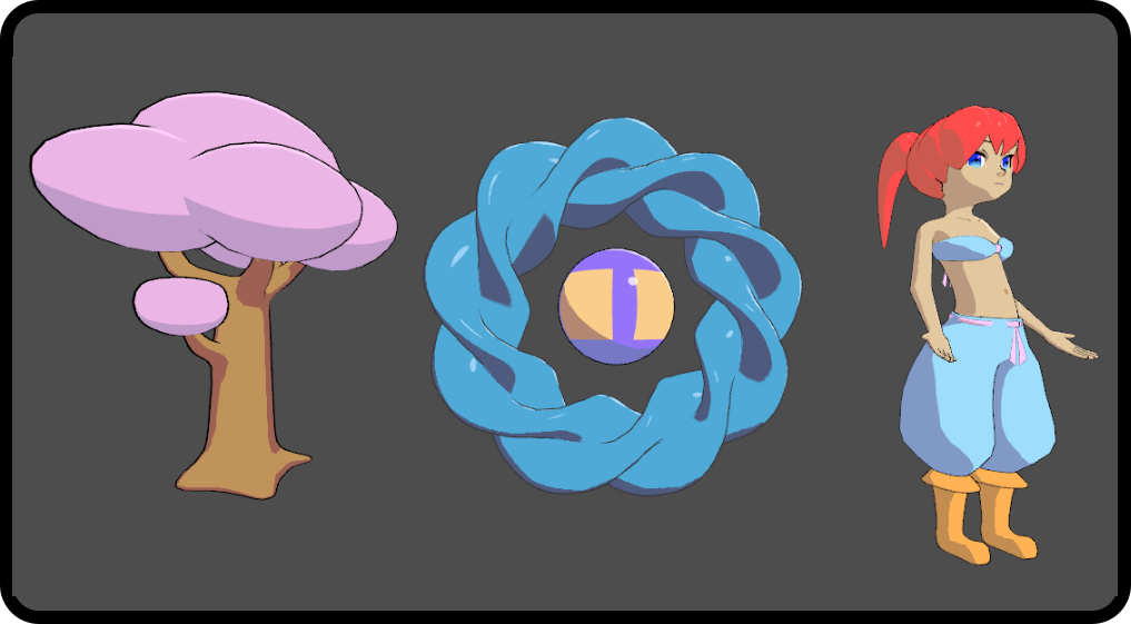 yelzkizi Customizable Godot Toon Shader with Patterns for Godot 4