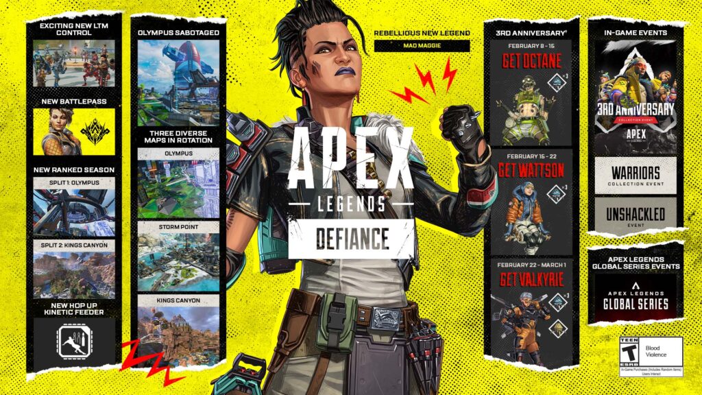 Yelzkizi apex legends plan with two new characters: the road ahead 2026 roadmap (season 29 skirmisher + season 32 new legend)