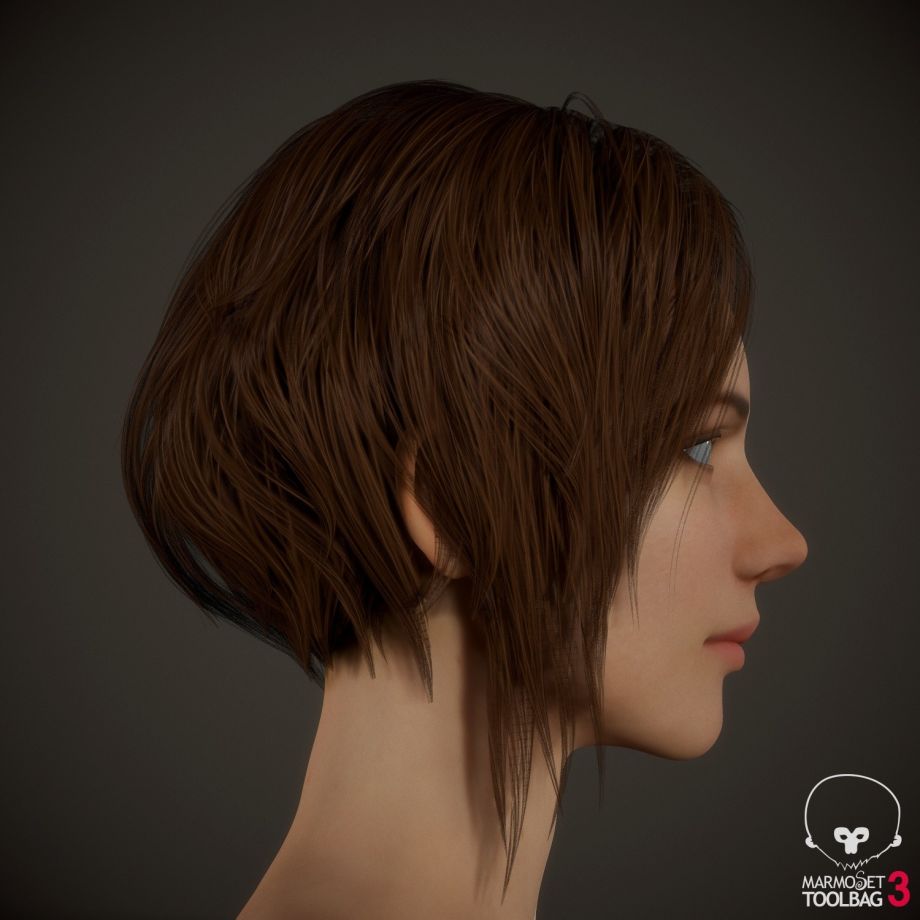 yelzkizi Hair Texturing in Substance Painter: How to Create Realistic and Stylized Hair Textures