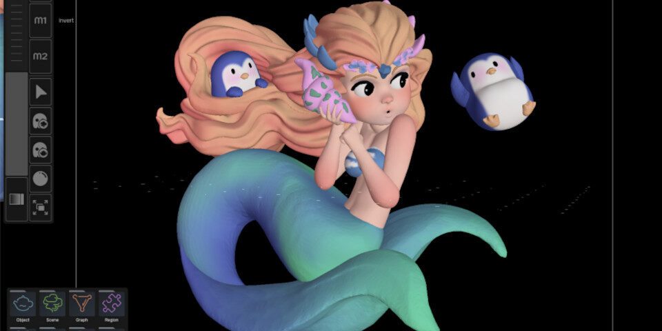 yelzkizi Sparseal Launched New 3D Texturing App For iPad: Wafer Brings Stylized PBR Texture Painting to iPad