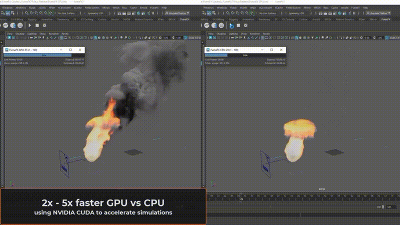 yelzkizi Sitni Sati Releases FumeFX 7.0 for Maya with FumeFX GPU: Faster Smoke and Fire Simulation Explained