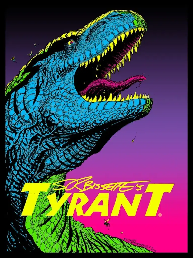 Yelzkizi tyrant: the world’s greatest dinosaur comic returns in new hardcover collection as stephen r. Bissette’s classic roars bac