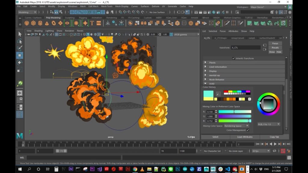 Yelzkizi creating high-quality vfx rigs for maya: production-proven controls, dynamics, and caching workflows