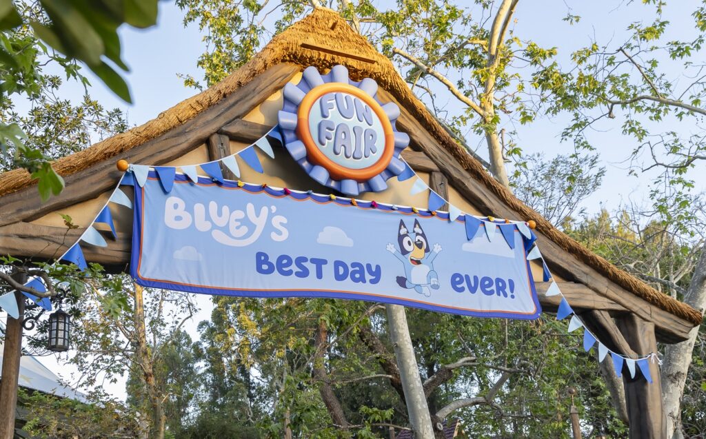 Yelzkizi bluey and “bluey’s best day ever! ” have arrived at disneyland – everything you need to know about the new interactive experience