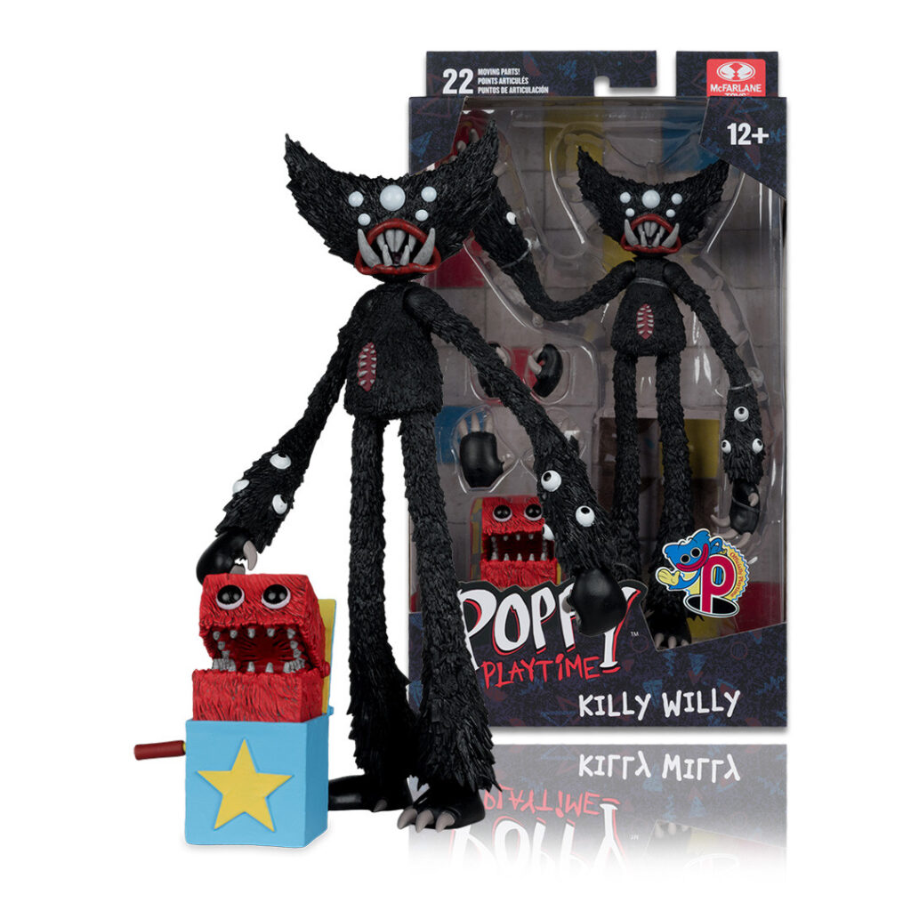 yelzkizi New Poppy Playtime Figures From McFarlane Toys Revealed: Huggy Wuggy (Ruined), Killy Willy, Kissy Missy & The Doctor