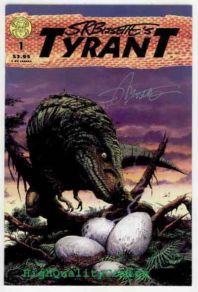 Yelzkizi tyrant: the world’s greatest dinosaur comic returns in new hardcover collection as stephen r. Bissette’s classic roars bac