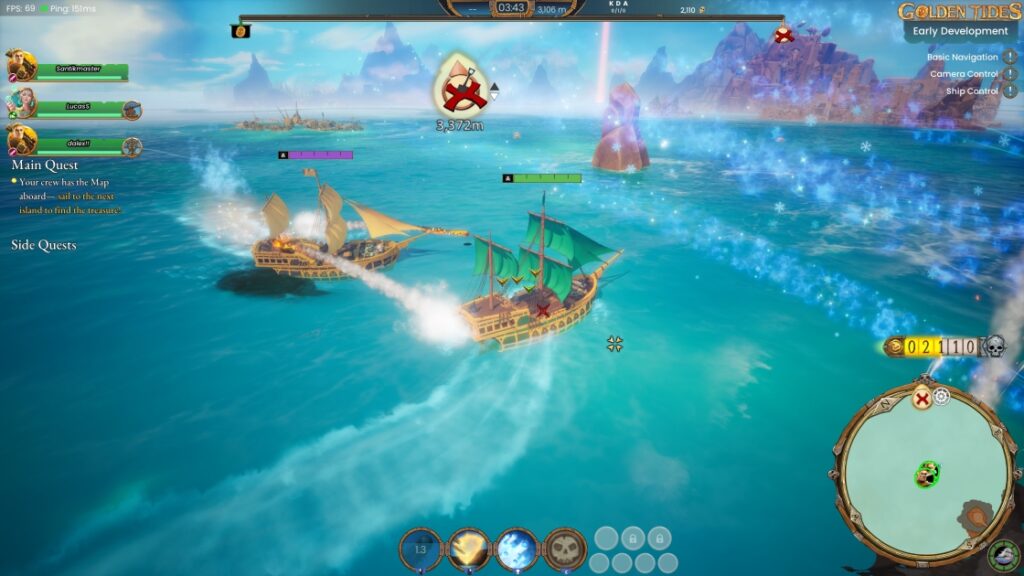 Yelzkizi Psychedelic Games Secures $3.5M for Golden Tides, a Pirate-Themed “Adventure MOBA” With Open-Sea Combat and No Lanes