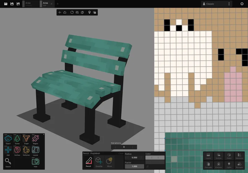 yelzkizi Sparseal Launched New 3D Texturing App For iPad: Wafer Brings Stylized PBR Texture Painting to iPad
