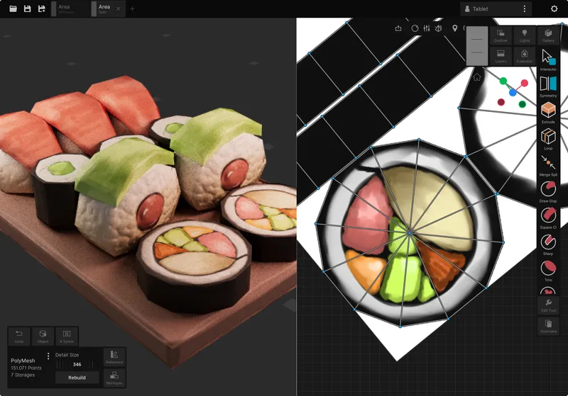 yelzkizi Sparseal Launched New 3D Texturing App For iPad: Wafer Brings Stylized PBR Texture Painting to iPad