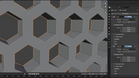 Yelzkizi how create hexagon fans blender: step-by-step hexagon fan grill (honeycomb fan cover) tutorial