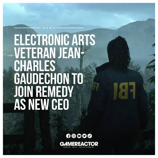 yelzkizi Remedy new CEO former EA VP Jean-Charles Gaudechon: start date, background, and Remedy’s self-publishing plans