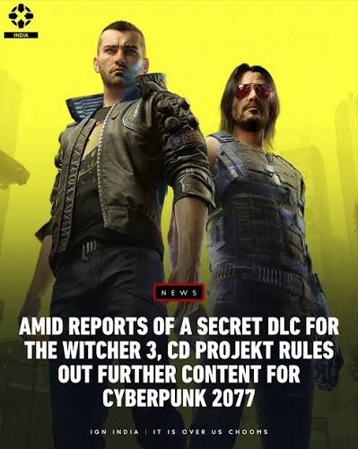 Yelzkizi the witcher 3 secret dlc rumors: cd projekt says no new cyberpunk 2077 dlc planned