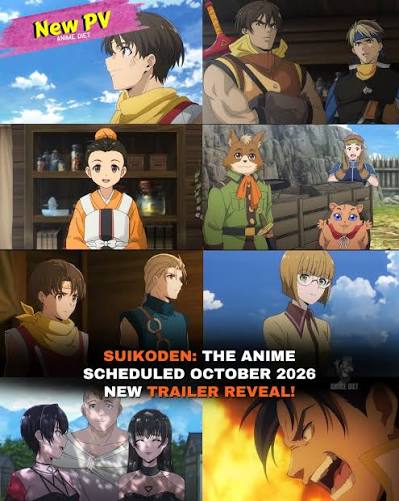 yelzkizi Suikoden Anime Trailer Breakdown: Suikoden: The Anime PV1 Reveals Cast, Story Clues, and October 2026 Release