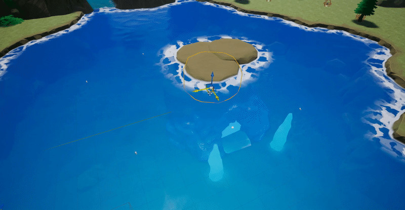 Yelzkizi Stylized Water Shader in UE5: Complete Guide to Creating Real-Time Cartoon Water Effects